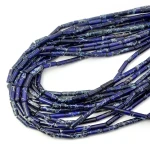 Jaspis cesarski ciemny granatowy patyczek ok. 4x13mm