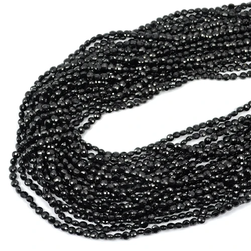 Spinel moneta fasetowana ok. 4mm