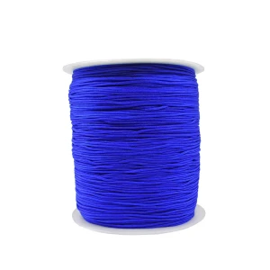 Sznurek do makramy kobaltowy ok. 0,8mm [szpula ok. 240m]