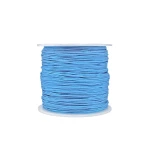 Sznurek do makramy niebieski ok. 0,8mm [szpula ok. 40m]