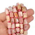 Opal różowy nieregularna bryła ok. 9-13x6-9mm