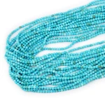 Magnezyt niebieski kula fasetowana ok. 2,5mm