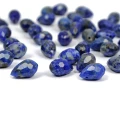 Lapis lazuli brioletka (kropla fasetowana) ok. 9,5-10x6mm