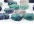 Fluoryt serce fasetowane ok. 13x12 mm [przekładka]