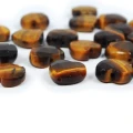 Tygrysie oko serce fasetowane ok. 13x12 mm [przekładka]