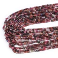 Spinel różowy kostka fasetowana ok. 2,5x2,5mm