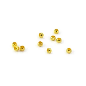 Kula złota PVD ok. 2mm [przekładka, stal] 10szt. 