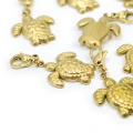 Zawieszka żółw ok. 17x15mm [zawieszka, stal, kolor złoty PVD]