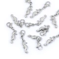 Zawieszka z zapięciem konik morski ok. 13x5mm [zawieszka, stal]