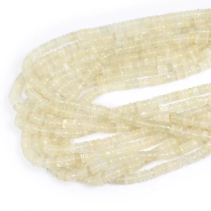 Kamień księżycowy nieregularny talarek ok. 5,5-6x2-3mm