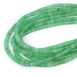 Awenturyn zielony talarek ok. 6x3mm
