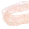 Kwarc różowy talarek nieregularny ok. 5x2-4mm