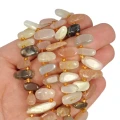 Kamień słoneczny nieregularny sopel płaski ok. 10-20x3-7mm