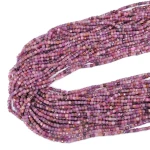 Rubin kostka fasetowana ok. 3x3mm