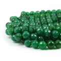 Agat zielony kula fasetowana ok. 8mm