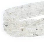 Herkimer kostka fasetowana ok. 4x4mm