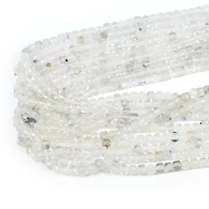 Herkimer kostka fasetowana ok. 4x4mm