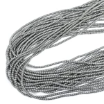 Hematyt srebrny oponka gładka ok. 3x1mm