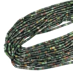 Agat indyjski walec gładki ok.  4-5x4,5mm