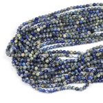 Lapis Lazuli kula fasetowana diamentowy szlif ok. 4mm