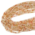 Awenturyn brzoskwiniowy talarek ok. 4x2,5mm