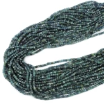 Turmalin niebieski kostka fasetowana ok. 3x3mm