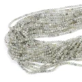 Labradoryt 2 kula fasetowana ok. 3,3mm