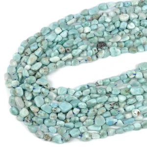 Larimar bryła nieregularna ok. 6-10x4-6mm