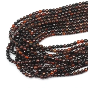 Granat hessonit kula gładka ok. 4mm