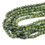 Jadeit naturalny zielony kula gładka ok. 8mm