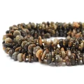 Kamień słoneczny ciemny płaska bryłka nieregularna ok. 8-13x2-6mm