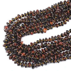 Bawole oko płaska bryłka nieregularna ok. 5-13x1-6mm