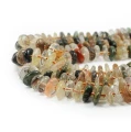 Kwarc płaska bryłka ok. 9-15x3-5mm