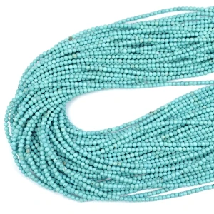 Howlit jasnoniebieski kula gładka ok. 2,5mm