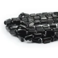 Turmalin czarny walec szlifowany ok. 7-8x12mm