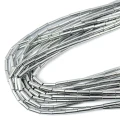 Hematyt srebrny walec ok. 13x4mm