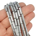 Hematyt srebrny walec ok. 13x4mm