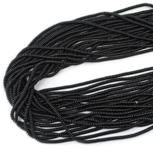 Hematyt czarny oponka gładka ok. 3x1mm