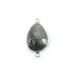 Szafir ok. 24x14mm [łącznik, srebro 925]