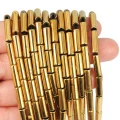 Hematyt miodowe złoto walec ok. 13,5x4mm