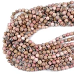 Rodochrozyt kula gładka ok. 8,5mm