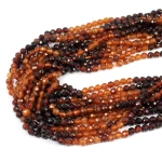 Granat mix układany kula diamentowy szlif ok. 5mm