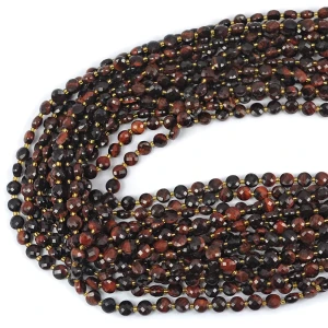 Bawole oko moneta fasetowana ok. 6mm