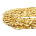 Opal żółty kula fasetowana ok. 2,8mm