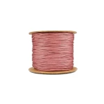 Sznurek  brudny róż ok. 0,6mm [szpula ok. 100m]