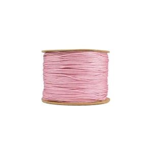 Sznurek pastelowy róż ok. 0,8mm [szpula ok. 100m]