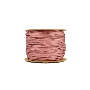 Sznurek brudny róż ok. 0,8mm [szpula ok. 100m]