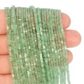 Awenturyn zielony heishi ok. 1,5x1mm