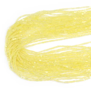 Kwarc lemon heishi ok. 1,5x1mm