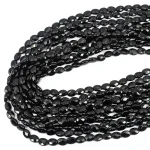Onyks owal fasetowany ok. 6x8mm